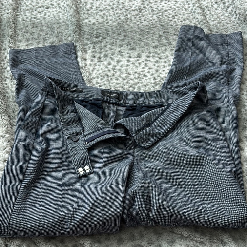 Blue dress pants
